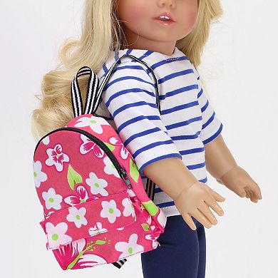 Sophia's   Doll  Flower Print Backpack