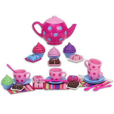 Sophia's Doll Cupcake & Petit Four Set + Small Tea Party Set