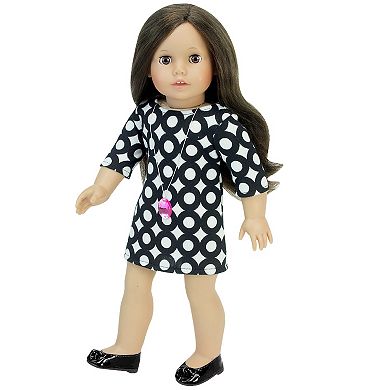 Sophia's Doll Patent Bow Shoe