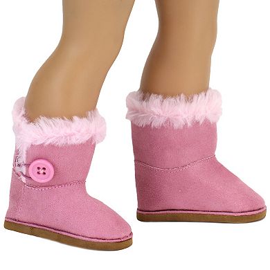 Sophia's Doll Button Ewe Boot
