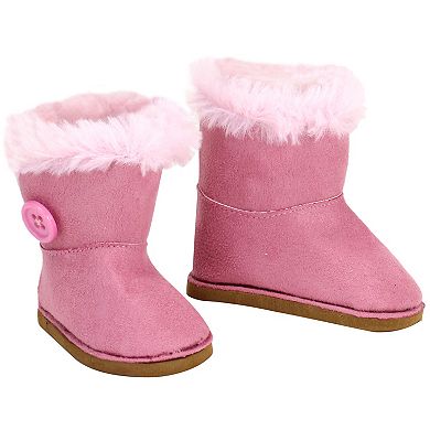 Sophia's Doll Button Ewe Boot