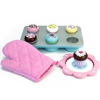 Sophia's 9 pc Wooden Making Cakes Set