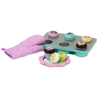 Sophia's 9 pcs Wooden Making Cakes Set