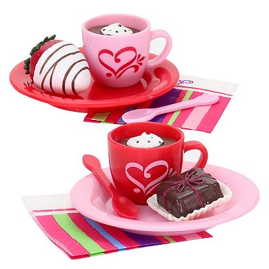Sophia's Doll Cupcake & Petit Four Set + Warm Your Heart Hot Cocoa Set