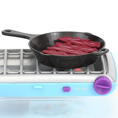 Sophia's Doll Camp Stove & Breakfast Food Set Light