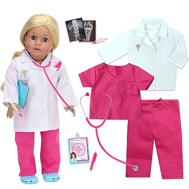 Sophia's   Doll  Doctor's Visit Outfit & Medical Accessories