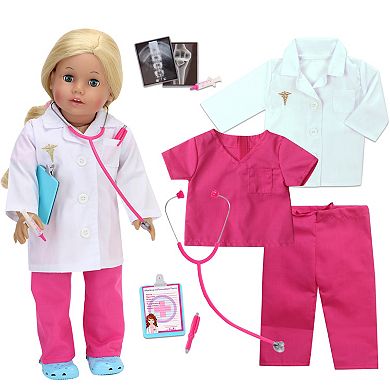 Sophia's Doll Doctor's Visit Outfit & Medical Accessories