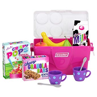 Sophia's  Doll  Cooler & Grocery Food Set