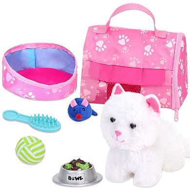 Sophia's Doll Kitten & Carrier Set