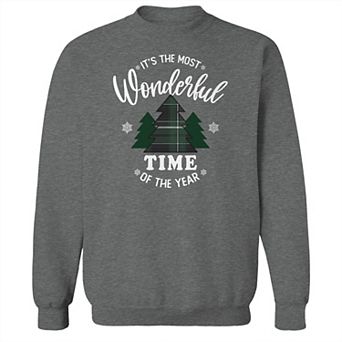 Men's It's the Most Wonderful Time Fleece Sweatshirt