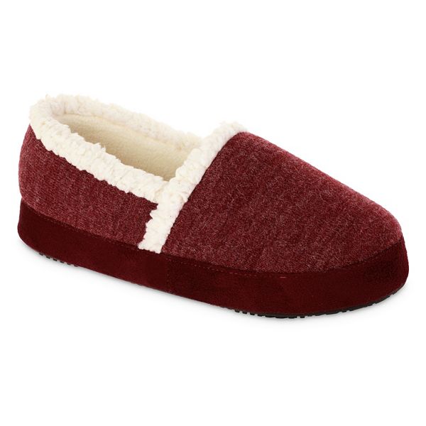 Women's isotoner Marisol Closed Back Slippers Size Large