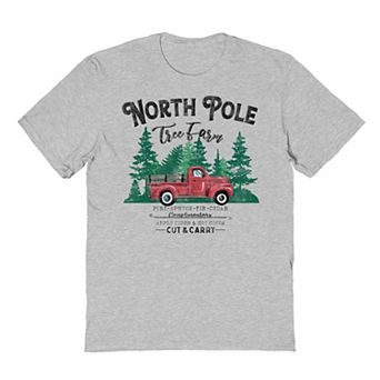 Men's North Pole Tree Farm Graphic Tee