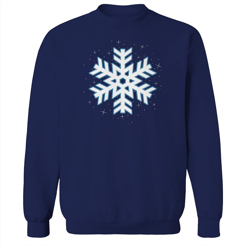 UPC 600002416375 - Men's Snowflake Fleece Sweatshirt, Women's, Size ...