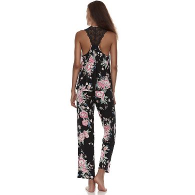 Women's Flora by Flora Nikrooz Payton Robe, Tank Top & Pants Pajama Set