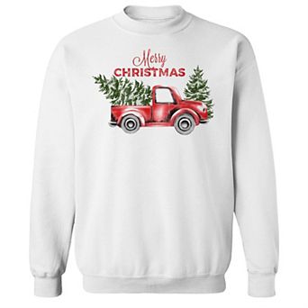 Men's Merry Christmas Fleece Sweatshirt