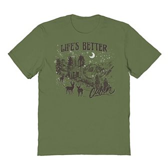 Men's Life's Better at the Cabin Graphic Tee