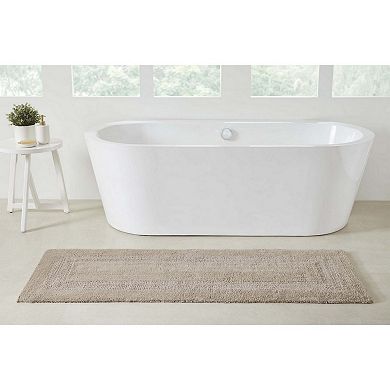 VCNY Home Jessica High Rise Ring Spun Cotton Bath Rug