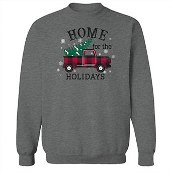 Men's Home for the Holidays Fleece Sweatshirt