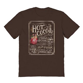 Men's Old Fashioned Hot Cocoa Graphic Tee