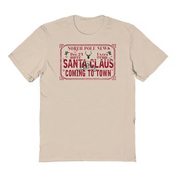 Men's North Pole News Graphic Tee
