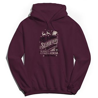 Men's Old Fashioned Sleigh Rides Hoodie