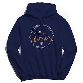 Men's Hello Winter Hoodie