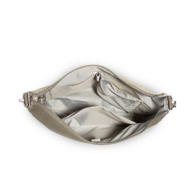 Baggallini Lunar Half Moon Hobo Crossbody Bag