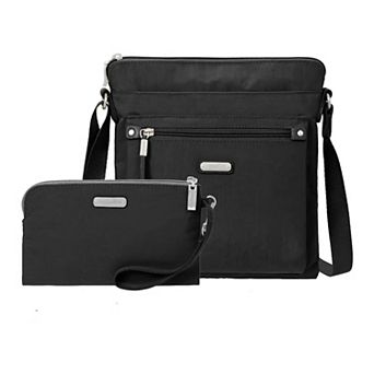 baggallini Go Bagg Crossbody Bag and RFID Phone Wristlet Set