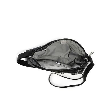 baggallini 2-in-1 RFID-Blocking Crossbody Bag With Removable Pouch