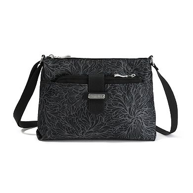 baggallini 2-in-1 RFID-Blocking Crossbody Bag With Removable Pouch
