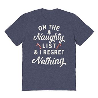 Men's On the Naughty List Graphic Tee
