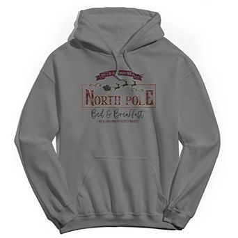 Men's North Pole Bed & Breakfast Graphic Hoodie
