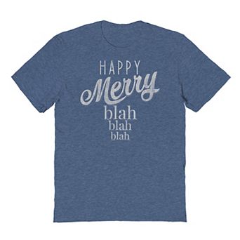 Men's Happy Merry Blah Graphic Tee