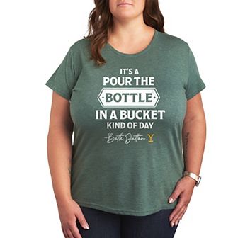 Plus Yellowstone Bottle In Bucket Day Graphic Tee