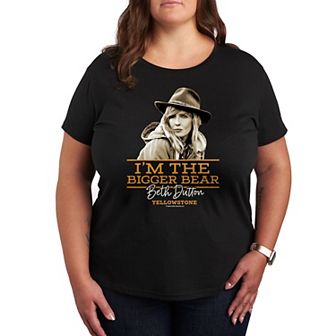 Plus Yellowstone I'm The Bigger Bear Graphic Tee