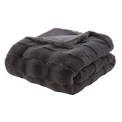 布団・毛布 EDITION New York/London Faux Fur Throw EDITION New York/London Faux Fur Throw