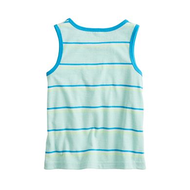 Baby & Toddler Boy Jumping Beans Striped Summer Muscle Tank Top