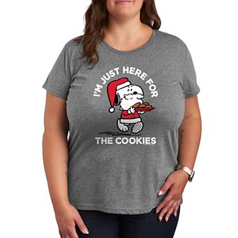 Plus Peanuts Snoopy Cookies Graphic Tee