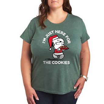Plus Peanuts Snoopy Cookies Graphic Tee