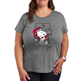 Plus Peanuts Snoopy Joyful Moment Graphic Tee