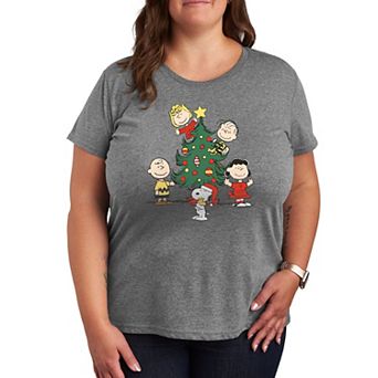Plus Peanuts Oh Christmas Tree Graphic Tee