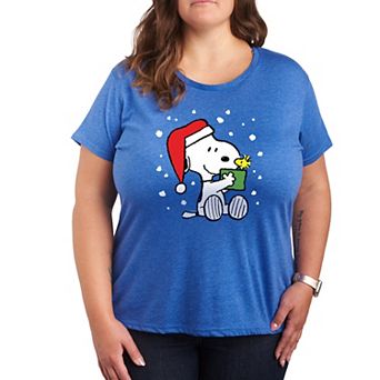 Plus Peanuts Snoopy & Woodstock Present Graphic Tee