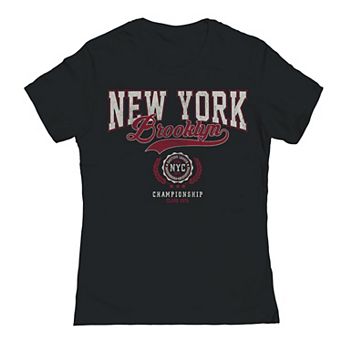 Juniors' Brooklyn Athletic Graphic Tee