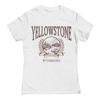 Juniors' Yellowstone Graphic Tee