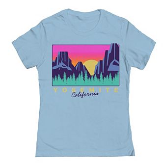 Juniors' Yosemite Graphic Tee