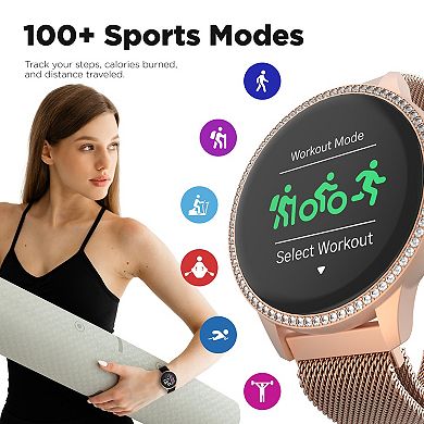 iTouch Sport 4 Fitness Rose Gold Finish Smart Watch