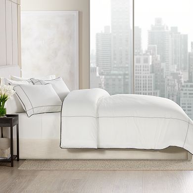 Simply Vera Vera Wang Hotel Border Comforter Set with Shams