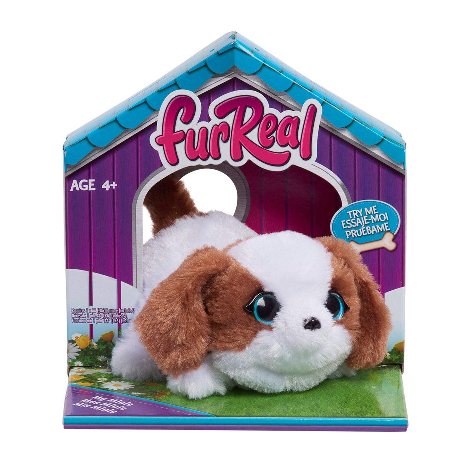 Детская мягкая игрушка Just Play furReal My Minis Plush Puppy Interactive Toy — фото 1