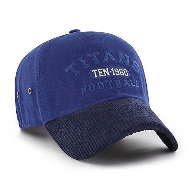 Men's '47 Royal Tennessee Titans Ridgeway Clean Up Adjustable Hat