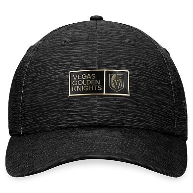 Men's Fanatics Branded Black Vegas Golden Knights Authentic Pro Road Adjustable Hat